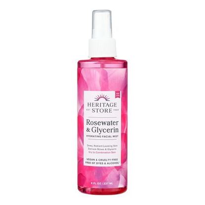 Picture of Heritage Products Rosewater and Glycerin - 8 fl oz