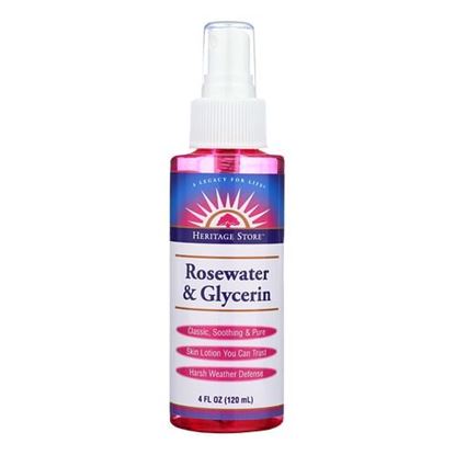 Picture of Heritage Products Rosewater and Glycerin Spray - 4 fl oz