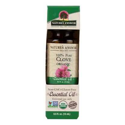 Picture of Nature's Answer - Organic Essential Oil - Clove - 0.5 oz.