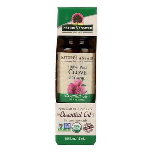 Picture of Nature's Answer - Organic Essential Oil - Clove - 0.5 oz.