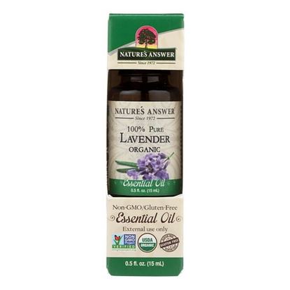 Picture of Nature's Answer - Organic Essential Oil - Lavender - 0.5 oz.