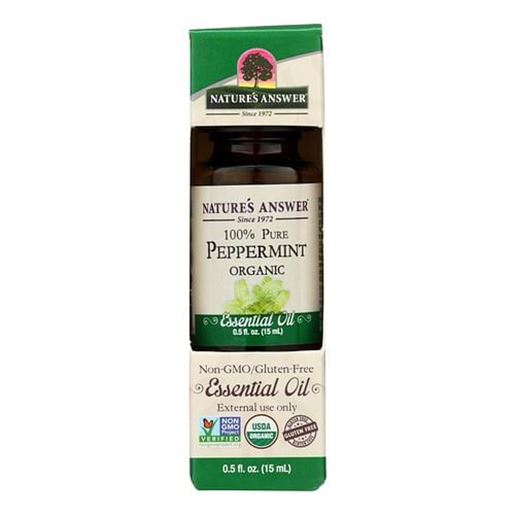 Picture of Nature's Answer - Organic Essential Oil - Peppermint - 0.5 oz.