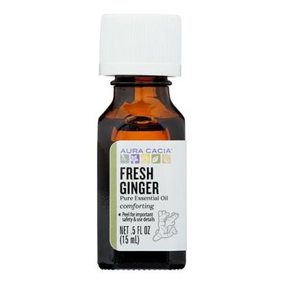 Picture of Aura Cacia - Essential Oil - Fresh Ginger - 0.5 oz.