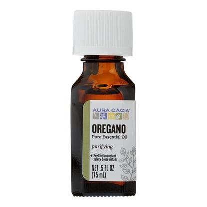 Picture of Aura Cacia - Essential Oil - Oregano - 0.5 FL oz.