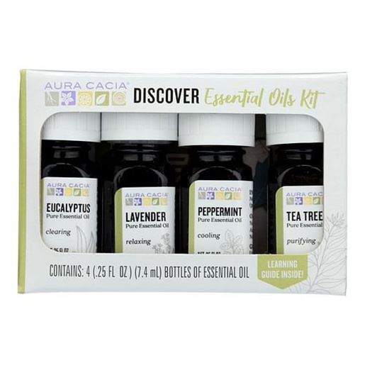 Picture of Aura Cacia - Essential Oil - Discovery Kit - 0.25 FL oz.