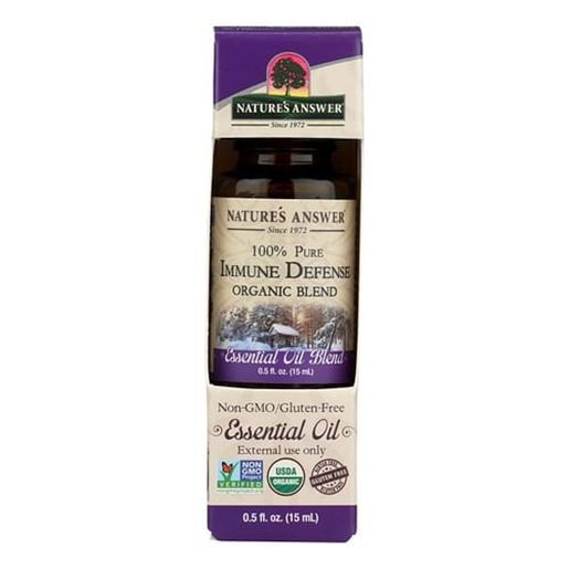 Picture of Nature's Answer - Organic Essential Oil Blend - Immune Defense - 0.5 oz.