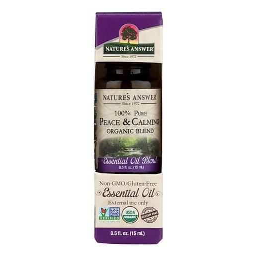 Picture of Nature's Answer - Organic Essential Oil Blend - Peace and Calming - 0.5 oz.