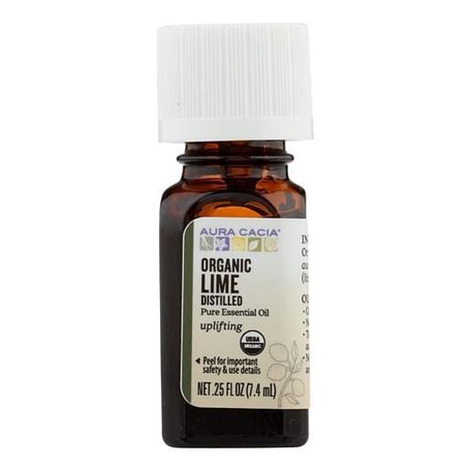 Picture of Aura Cacia - Organic Essential Oil - Lime - .25 fl oz