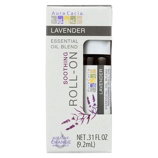 Picture of Aura Cacia - Roll On Essential Oil - Lavender - Case of 4 - .31 fl oz