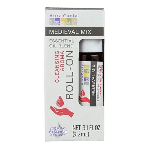 Picture of Aura Cacia - Roll On Essential Oil - Medieval - Case of 4 - .31 fl oz