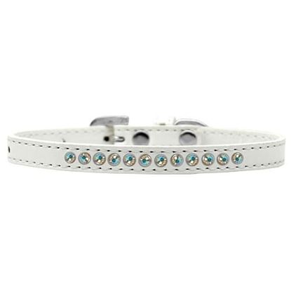 Image de AB Crystal Size 10 White Puppy Collar