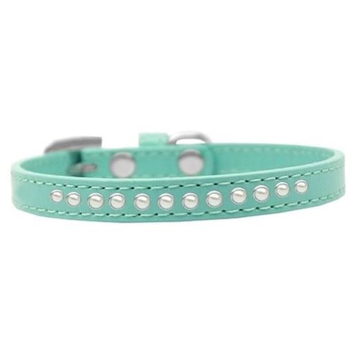 Picture of Pearl Size 10 Aqua Puppy Collar