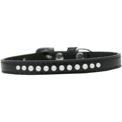 Foto de Pearl Size 10 Black Puppy Collar