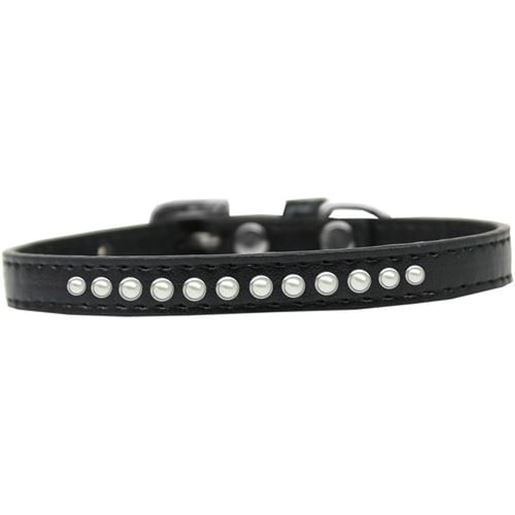 Picture of Pearl Size 12 Black Puppy Collar