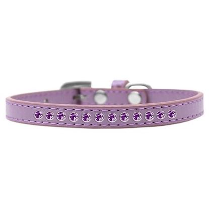 Picture of Purple Crystal Size 14 Lavender Puppy Collar