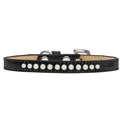 Picture of Pearl Size 10 Black Puppy Ice Cream Collar