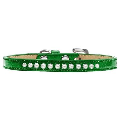 Picture of Pearl Size 10 Emerald Green Puppy Ice Cream Collar