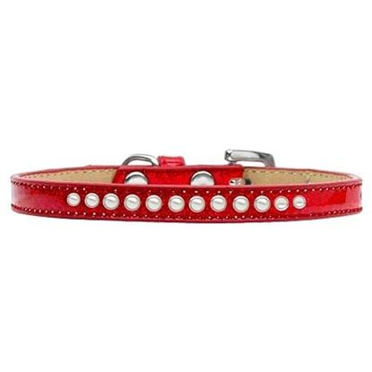 Picture of Pearl Size 14 Red Puppy Ice Cream Collar