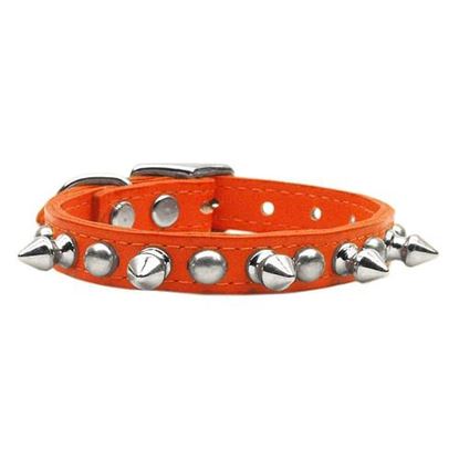 Picture of Chaser Leather Dog Collar Orange 10