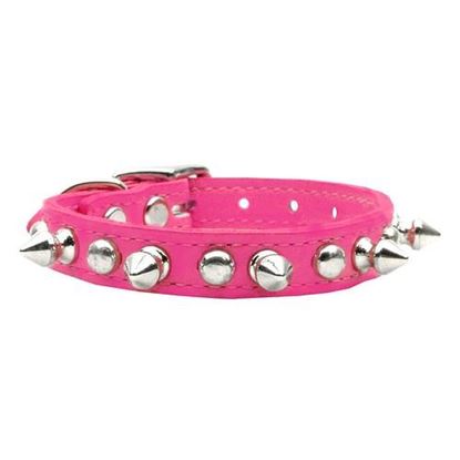 Picture of Chaser Leather Dog Collar Pink 10