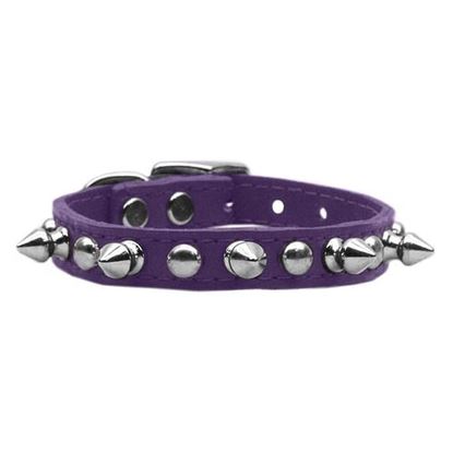 Picture of Chaser Leather Dog Collar Purple 10