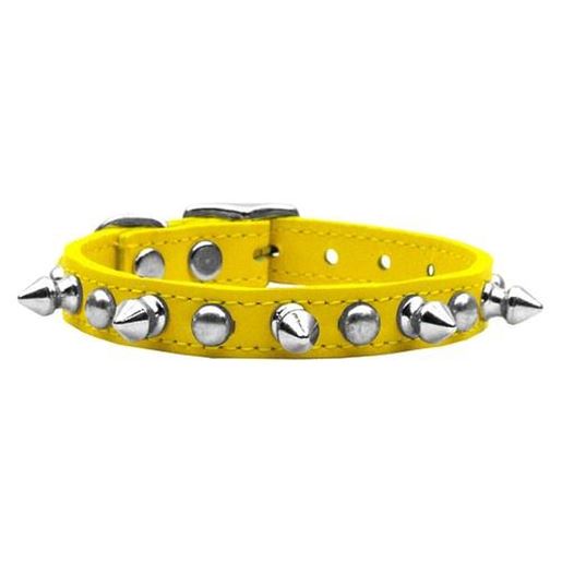 Picture of Chaser Leather Dog Collar Yellow 10