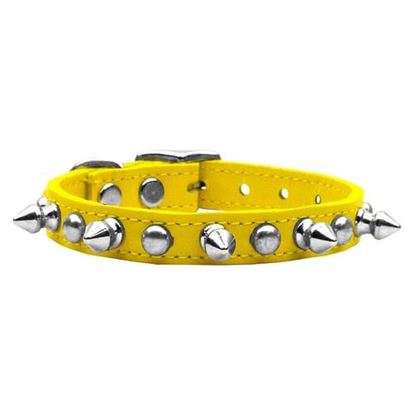 Picture of Chaser Leather Dog Collar Yellow 12