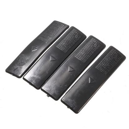 Picture of 4 Pcs Roof Rail Clip Rack Moulding Cover Replacement Black for Mazda 2 3 5 6 CX7