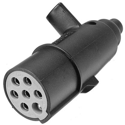 图片 Seven Pin Plastic Plug Seven Hole Plug S Type 24V