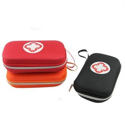 Picture of Car Travel First Aid Bag Small Medical Box Emergency Survival Kit Portable Travel Outdoor