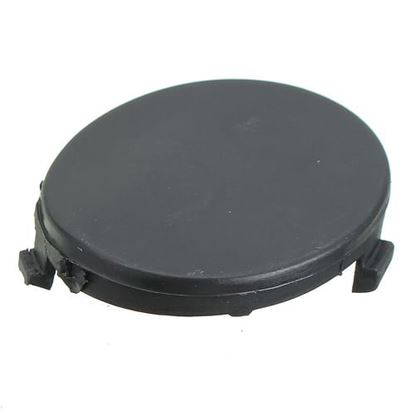 Picture of Round Front Bumper Towing Tow Eye Cover Cap Black For Ford 08-11 Focus 1521645