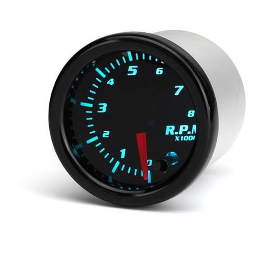 Picture of Universal 2 Inch 52mm Tachometer Tach 8K RPM Gauge Digital 7 Color LED Display Car Meter