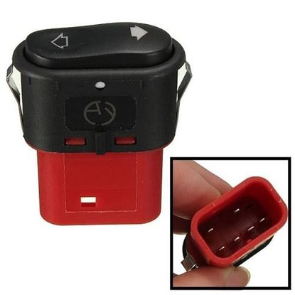 Picture of Car Electric Window Toggle Switch Front For Ford Transit MK6 2000-2006