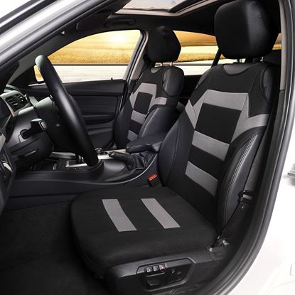 图片 Car Seat Cover Double Front Seat Cushion Cover