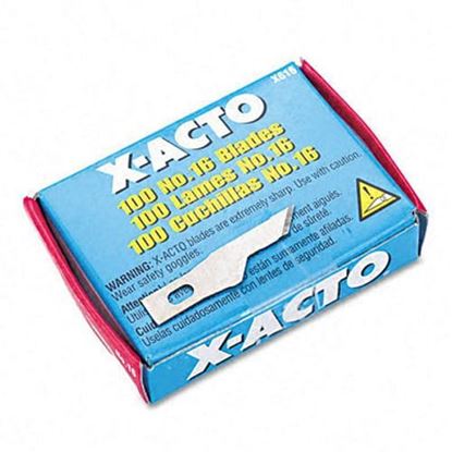 Picture of . Case of [1] #16 Bulk Pack Blades for X-Acto Knives 100/Box .