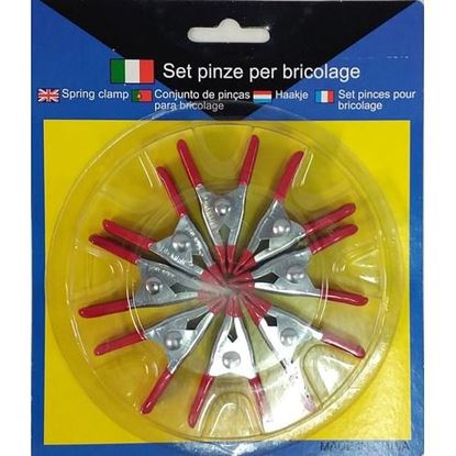Picture of . Case of [72] Mini Spring Clamps .