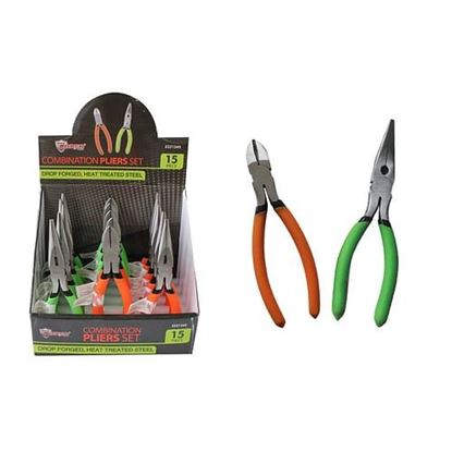 Picture of . Case of [15] 8" Diagonal & Long Nose Pliers .