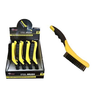 Image de                                                                                                                                     Case of [16] Long Handle Steel Wire Brush .