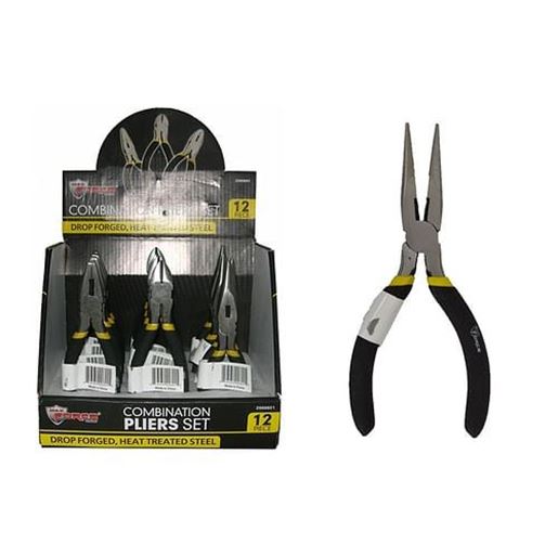 Image sur . Case of [12] Assorted Pliers In Display/ Longnose & Diag .