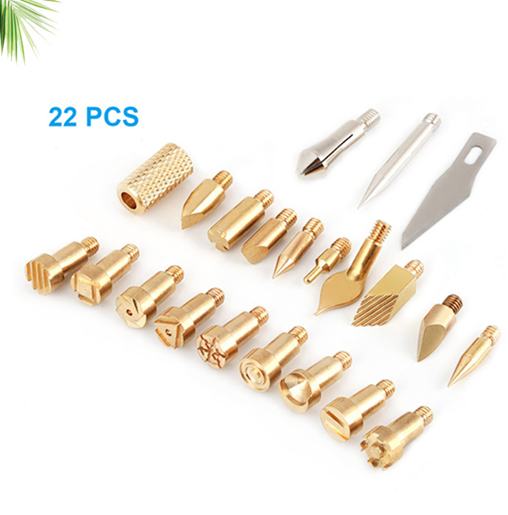 Picture of 22-piece set of engraving cutter head