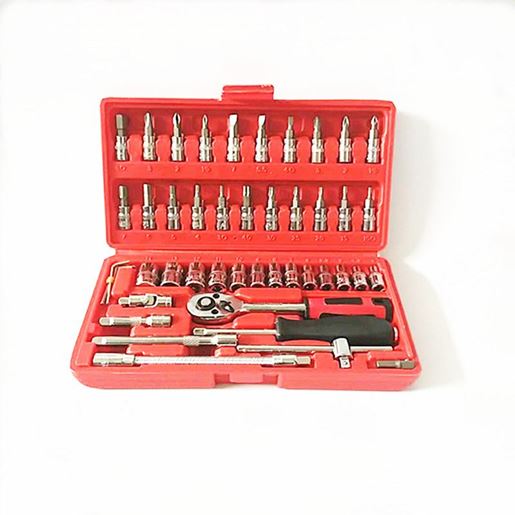 图片 Miniature 46-piece socket wrench set