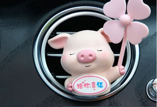 图片 Size: One size, style: O - Car Aromatherapy Air Conditioning Air Outlet Car Interior Decorations