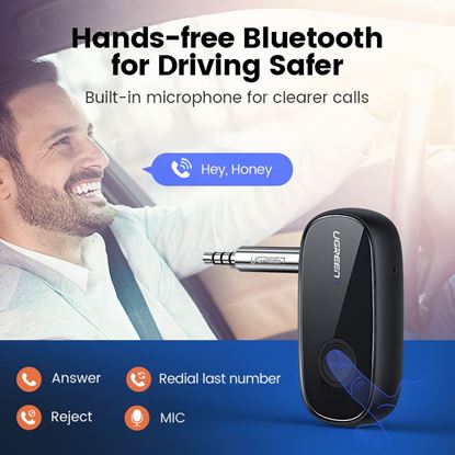 图片 Color: AptX, Style: USB - Car aux bluetooth receiver