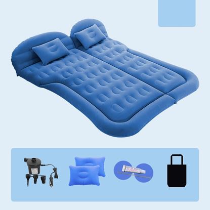 图片 Color: B - Car Inflatable Mattress Trunk Sleeping Pad