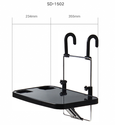 Picture of Color: SD 1502 - Car small table board car with rear folding table desk writing desk laptop tablet bracket