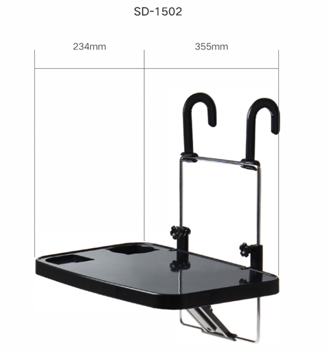 Picture of Color: SD 1502 - Car small table board car with rear folding table desk writing desk laptop tablet bracket