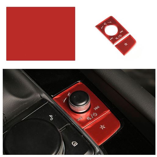 Picture of Color: 3Red - Multimedia knob button sticker