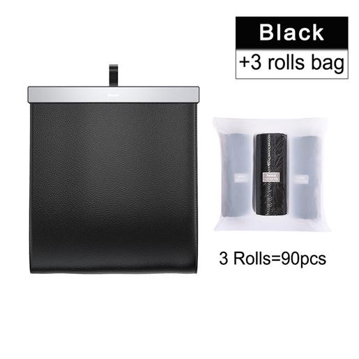 Picture of Magnetic suction car rear seat trash can