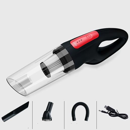 Picture of Color: White - Wireless charging car vacuum cleaner