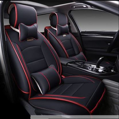 图片 Color: Black - Car seat cushion cover